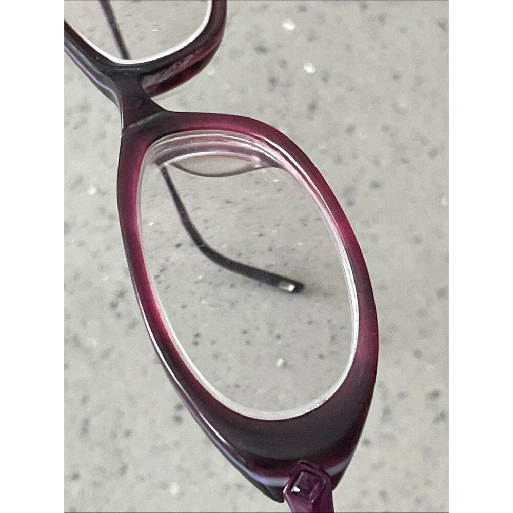 Originale JONES NEW YORK J208 Eyeglasses Frames ONLY PLUM 48-16-135